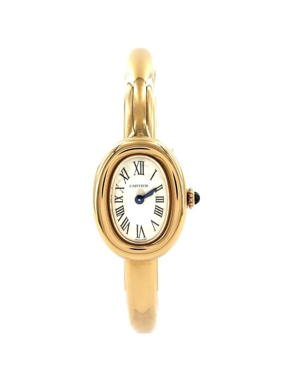 Cartier Mini Baignoire YG WGBA0077 Quartz Watch